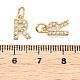 Латунные микропаве прозрачные кубические циркониевые подвески KK-ZX025-07R-3