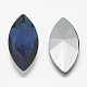 Cabujones de cristal con rhinestone RGLA-T083-7x15mm-13-2