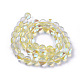 Chapelets de perles en pierre de lune synthétique G-F143-12mm-13-2