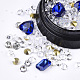 Rhinestone & Undrilled Micro Beads MRMJ-T016-04B-2