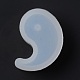 Magatama mezzo ying e yang stampi in silicone X-DIY-D043-02-3