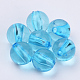 Perles en acrylique transparente TACR-Q255-8mm-V40-1