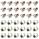 Chgcraft 36pcs 2 fascini del connettore del rhinestone di cristallo della lega di stili FIND-CA0006-80-1