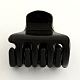 ヘアアクセサリー  プラスチックヘアクリップ  ブラック  30x34mm PHAR-R162-01-1