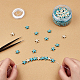 SUNNYCLUE 1 Box 144~156Pcs Turquoise Beads Bulk Starfish Beads for Jewelry Making Synthesis Turquoise Beads Waterproof Beads Loose Spacer Beads Star Beads Bulk Summer Bracelets Making Kit Beige Blue DIY-SC0019-80-4
