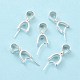 925 Sterling Silver Ice Pick Pinch Bails STER-Z001-122S-04-2