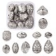 10 pièces de perles acryliques antiques OACR-YW0001-69-1