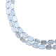 Electroplate Glass Beads Strands EGLA-N008-017-C03-3