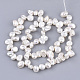 Hebras de perlas keshi de perlas barrocas naturales PEAR-Q015-028-2