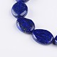 Dyed Oval Natural Lapis Lazuli Bead Strands G-F272-06-1