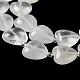 Chapelets de perles en cristal de quartz naturel G-E614-A25-01-3