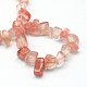 Cherry Quartz Glass Beads Strands G-R192-B17-2