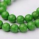 Chapelets de perles en jade Mashan naturel G-K151-10mm-17-3
