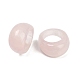 Кольца на палец из натурального розового кварца для унисекса RJEW-C128-01F-4