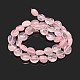 Natural Rose Quartz Nuggets Beads Strands G-J336-24-2
