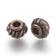 Perles de séparateur de style tibétain  TIBEB-Q39-R-FF-1