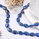 Chapelets de perles en lapis-lazuli naturel G-K311-03D-01-3