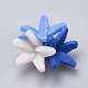Ручной полимерные глины цветок бусины CLAY-S089-15-2