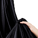 Tissu d'ameublement velours noir benecreat DIY-WH0056-48C-3