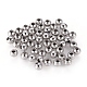 304 perles rondes creuses en acier inoxydable X-STAS-R032-4mm-1