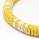 Модные плетеные браслеты из джутового шпагата унисекс BJEW-L255-M-3