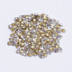 衣服の付属品ダイヤモンド形のグレード液晶カラーガラスはシャトンラインストーンバック指摘  バックメッキ  2.0~2.1mm X-RGLA-PP14-01A-1