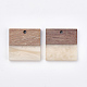 Colgantes de resina & madera X-RESI-T023-19A-2