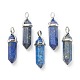Pendentifs en lapis lazuli naturel G-M378-01P-A07-1