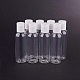 ペットプラスチックのプレスキャップ透明なボトル  詰め替え可能なボトル  透明  11.6x3.2cm 容量：60ml（2.02液量オンス） MRMJ-WH0035-02E-4