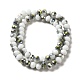 Chapelets de perles en rondelles facettées en verre électrolytique EGLA-D020-8x5mm-M3-2