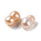 Perles de culture d'eau douce en perles keshi naturelles PEAR-E020-30-2