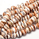 Brins de perles dzi motif rayé de style tibétain TDZI-O005-10C-6mm-1