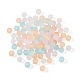 800pcs 4 couleurs perles acryliques transparentes FACR-TA0001-03-2