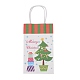 Christmas Theme Kraft Paper Gift Bags CARB-L009-A10-5
