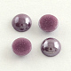 Cabujones de cristal opaco plisado perlado PORC-S801-6mm-16-1