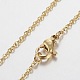 304 Stainless Steel Pendant Necklaces NJEW-P134-10G-4