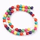 Synthetic Turquoise Beads Strands TURQ-G106-4mm-02P-2