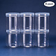 Benecreat 6 Packung 700 ml leere durchsichtige Plastikschleimlagerung begünstigt Gläser Weithals-Plastikbehälter für die Anzeige CON-BC0004-55-2