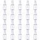 Benecreat 30 упаковка 20 мл пластиковые флаконы для распыления мелкодисперсного тумана с 10 пакетами пластиковых пипеток для духов MRMJ-BC0001-23-3