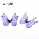 Two Tone Polyester Fabric Wings Crafts Decoration FIND-S322-011B-05-3
