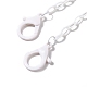 Персонализированные ожерелья-цепочки из абс-пластика NJEW-JN02850-07-2