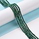 Synthetic Malachite Beads Strands G-H273-01A-2
