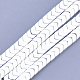 Vaporisez peints non-magnétiques synthétiques perles d'hématite brins G-T124-06L-1
