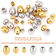 Unicraftale 48pcs 6 style 304 perles en acier inoxydable STAS-UN0049-73-5
