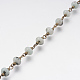 Natural Gemstone Handmade Beaded Chain AJEW-JB00396-2