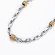 304 Stainlee Steel Box Chain Bracelets BJEW-H508-04-2