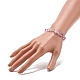 Natürliches Ametrin-Perlen-Stretch-Armband für Kinder BJEW-JB07031-10-3