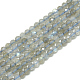Chapelets de perles en labradorite naturelle  X-G-S300-23-3mm-1