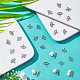 DICOSMETIC 30Pcs 201 Stainless Steel Charms STAS-DC0008-91-4