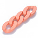 Opaque Spray Painted Acrylic Linking Rings OACR-S036-001B-I02-2